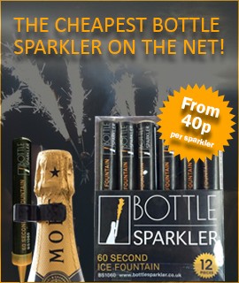 Cheapest Bottle Sparkler On The Net